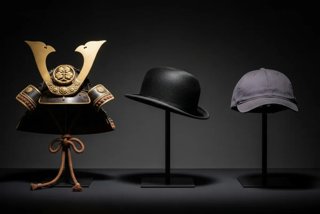 Beneath the Brim: The History of the Hat That Crowned Elites and Exiled Outsiders Evolution of hats displayed chronologically