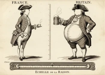Political caricature helped cement the Napoleon Height Myth.