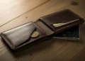 A wallet as ledger: travel, money, identity.