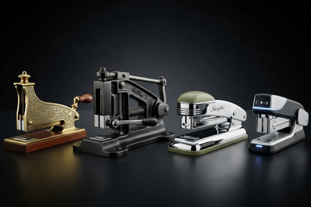 The Stapler’s Silent Coup: The History of the Stapler That Bound Bureaucracies and Secret Resistance Timeline of stapler models.