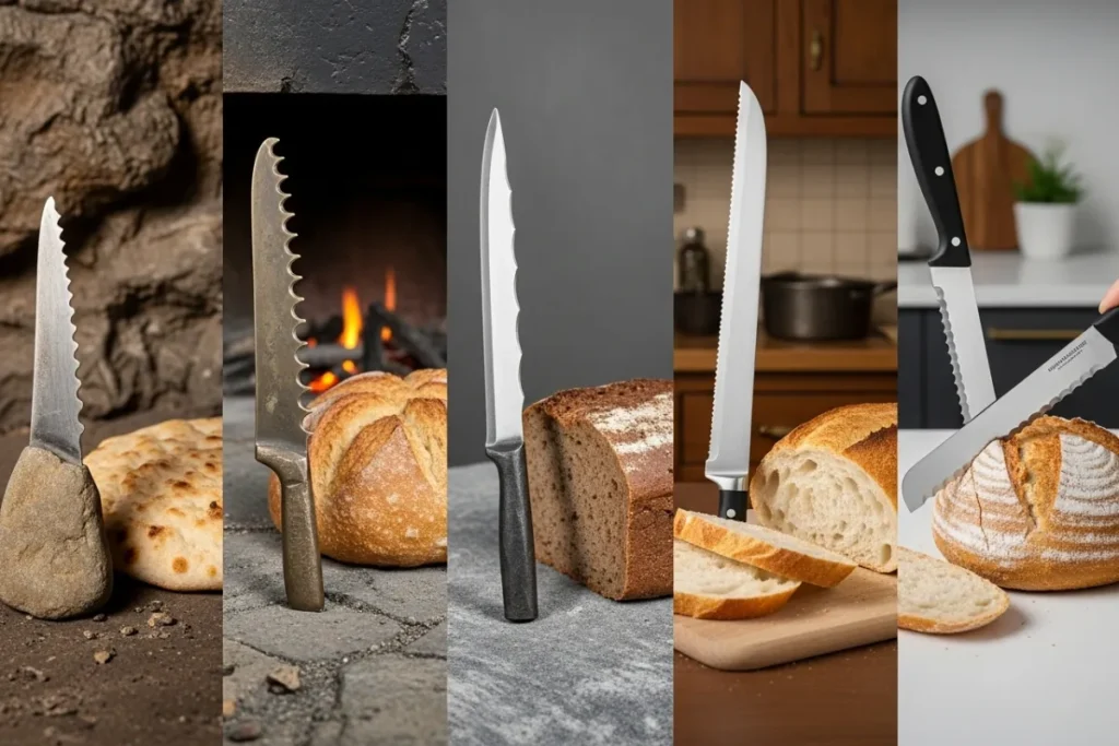 The History of the Bread Knife.
