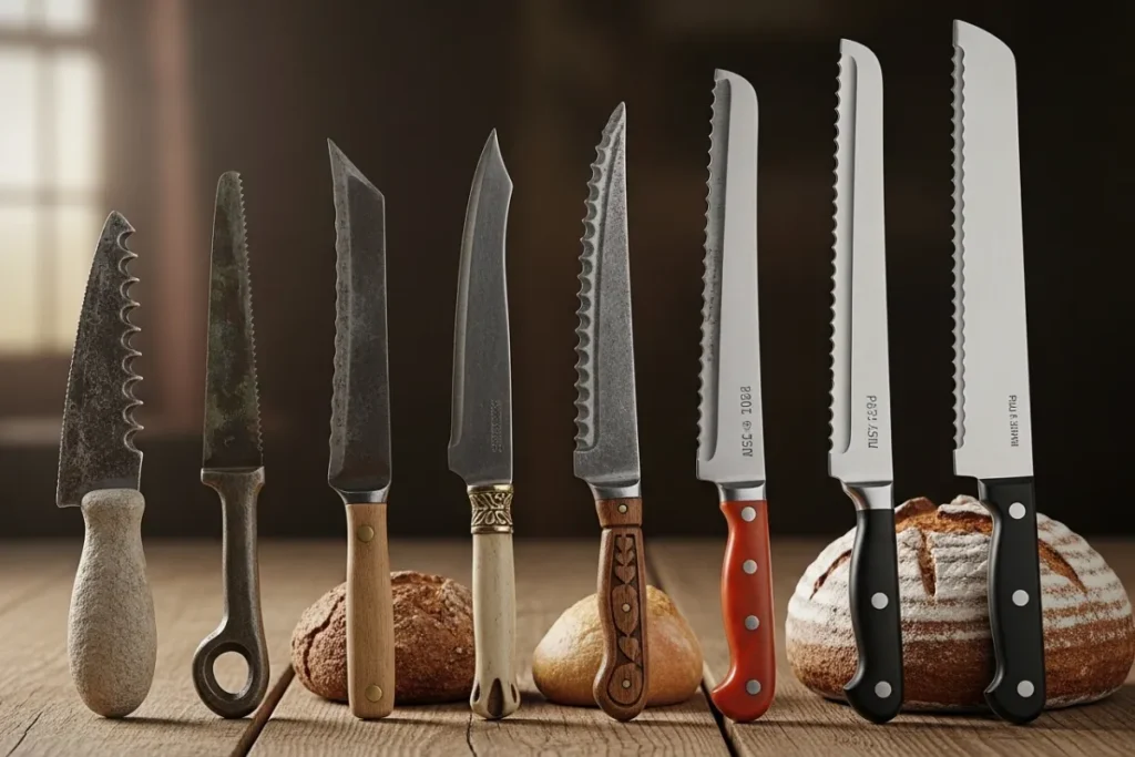 The History of the Bread Knife.